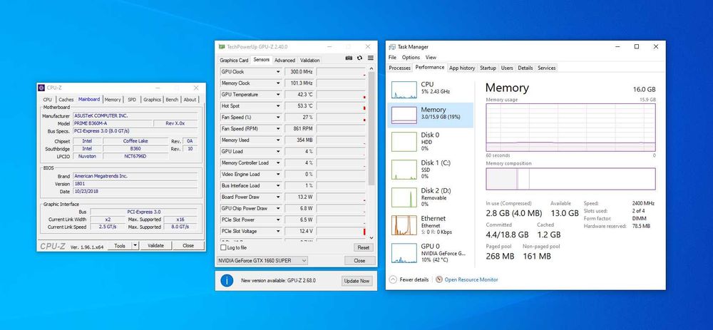 PC i5 | 16GB RAM | GTX 1660 Super | SSD 1TB +Garantii