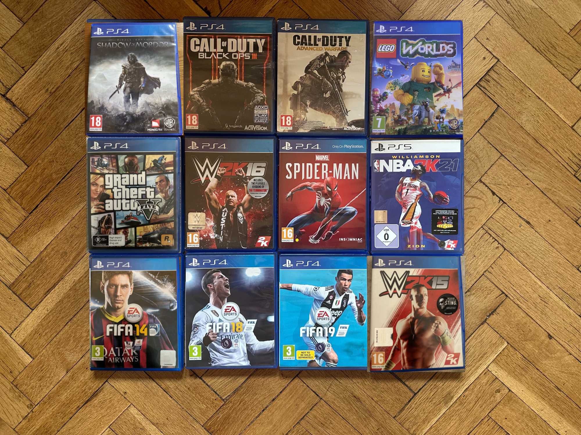 Playstation 4 PS4 Playstation 5 PS5 различни игри
