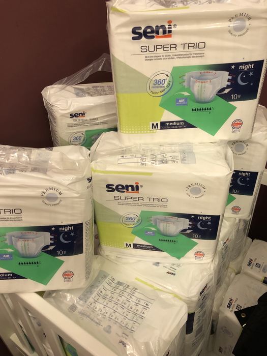 Scutece adulti SENI SUPER TRIO -Pampers