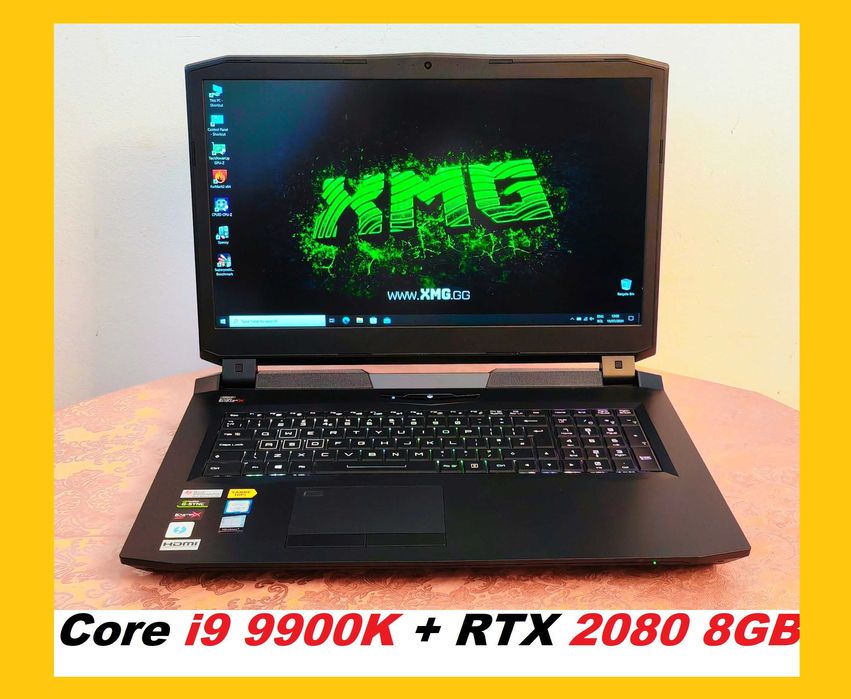RTX 2080 8GB/Core i9 9900K/17.3 G-SYNC 144Hz IPS/16GB RAM/512GB NVMe