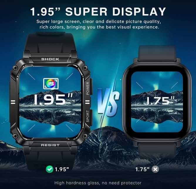 Ceas smartwatch Singlait St3 nou, Garantie 24luni, Baterie 420mAh