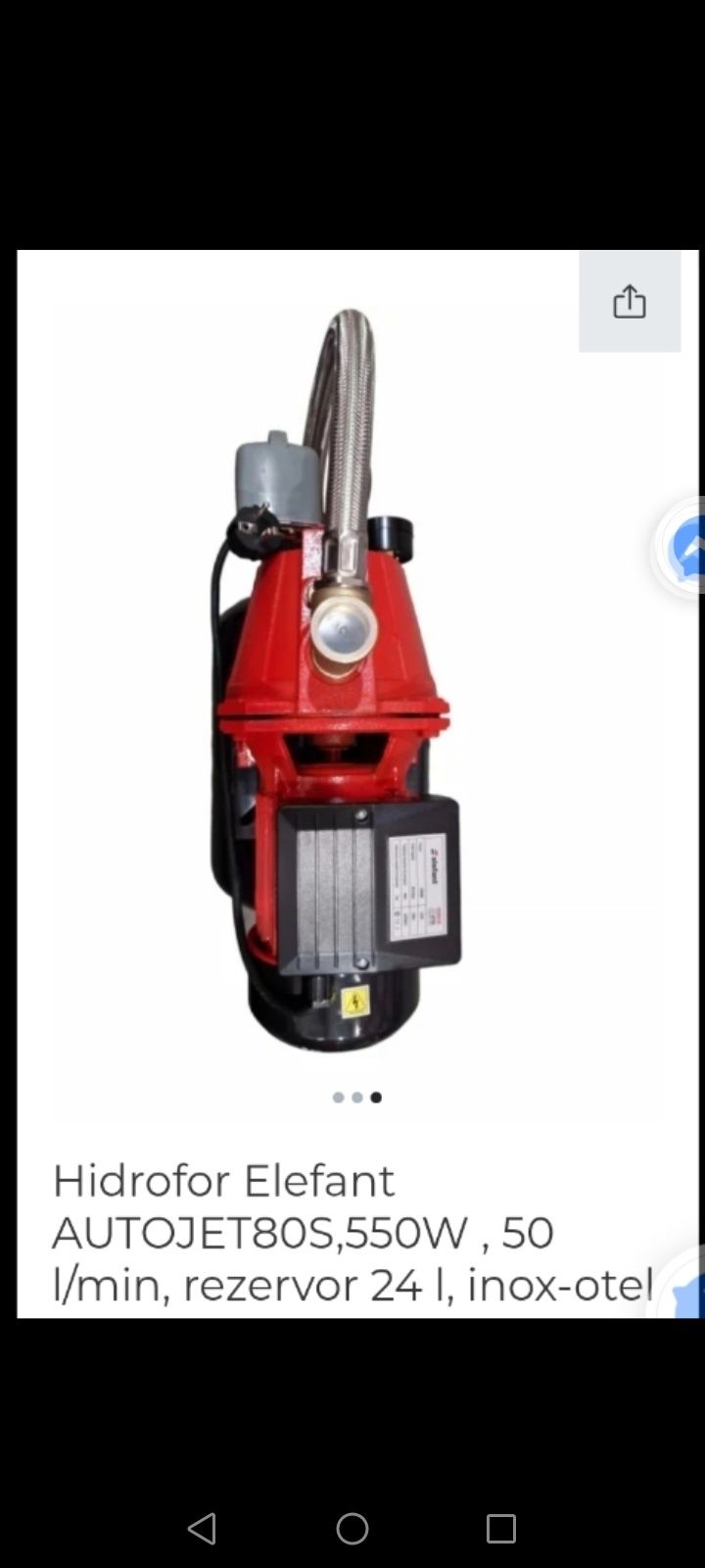 Hidrofor Elefant Autojet 80S
