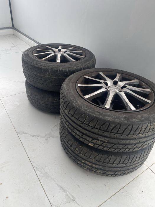 Jante Volkswagen 5x112 golf 5 R16 Dezent cauciuc Tigar 205/55 Vara