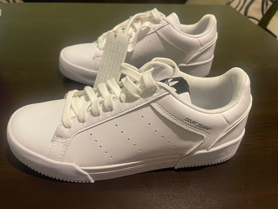 Маратонки Adidas - Court Torino, бели, N: 40