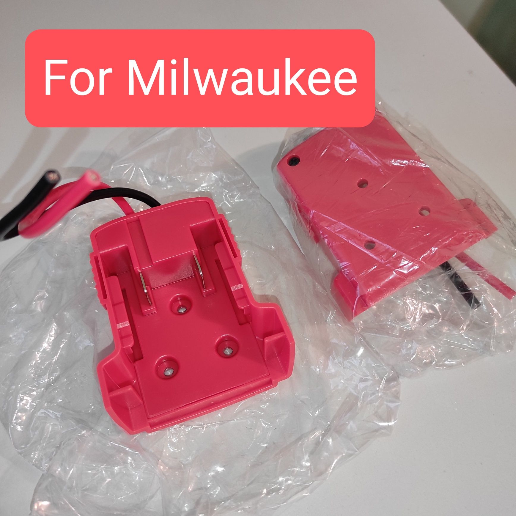 Milwaukee DIY battery Adapter ново 2 броя 20лв