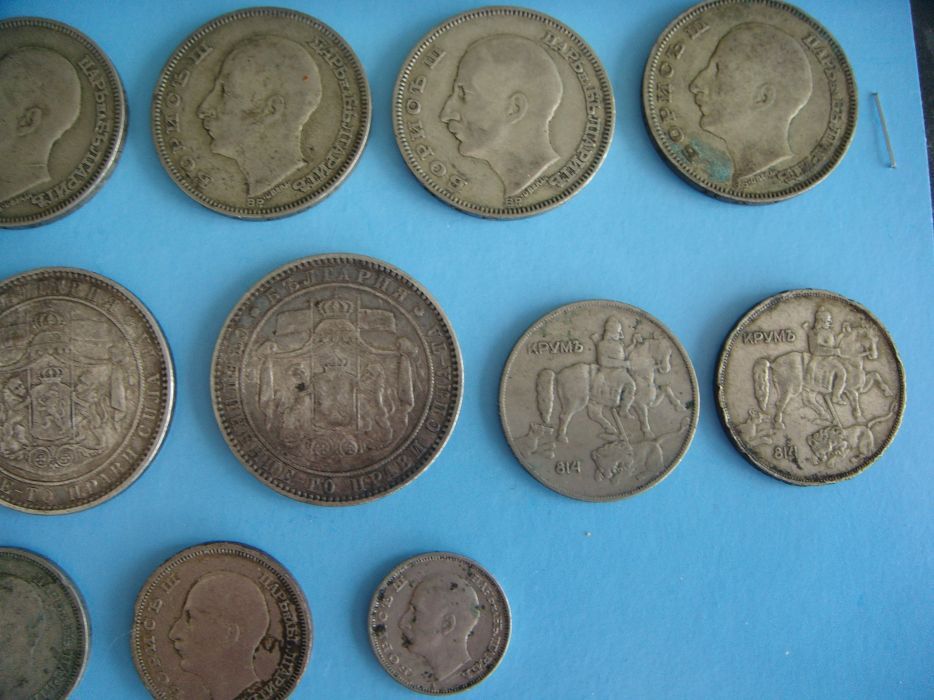 Българска Сребърна Монета 100 лева 1930 г и 1934 г- Цар Борис ІІІ