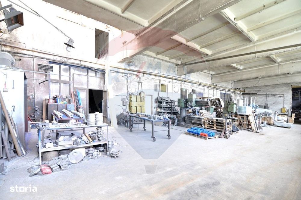 Spațiu industrial de închiriat, 500m2, zona accesibilă în Dâmbu Rotund