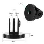 Adaptor metalic selfie stick gopro action camera