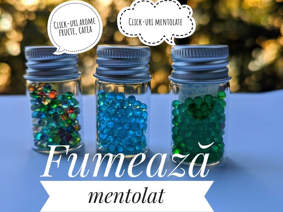 Click mentolat capsule mentolate filtru țigară
