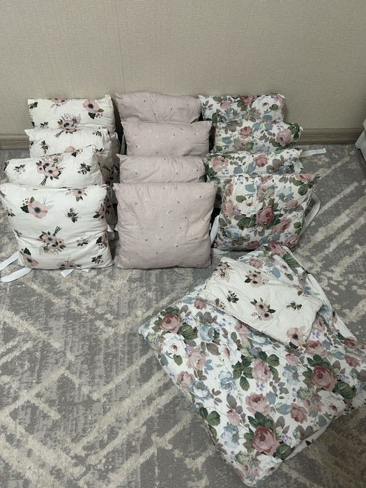 Продам бортики в детскую кроватку