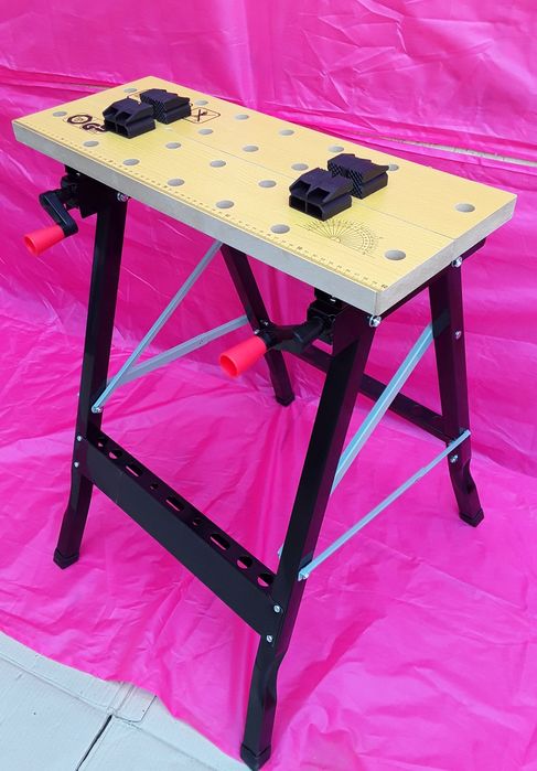 BANC PLIABIL pentru Lucru din Metal NOU - 120 Lei