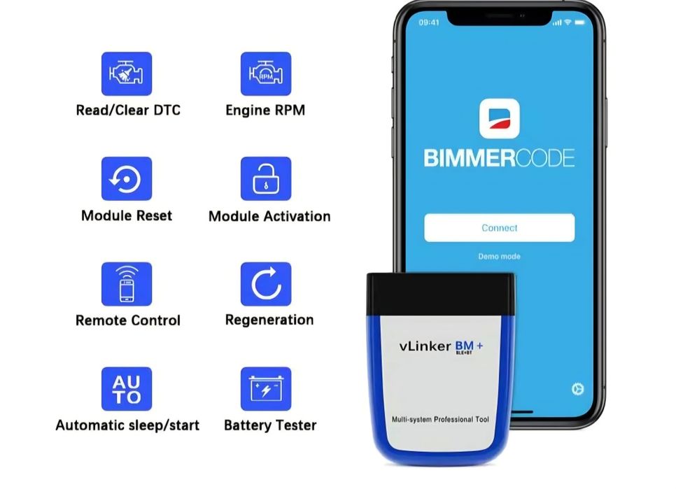 Диагностика vLinker BM+