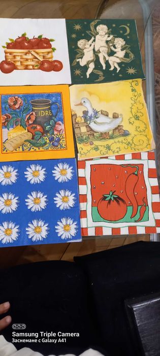 Продавам колекционерски салфетки