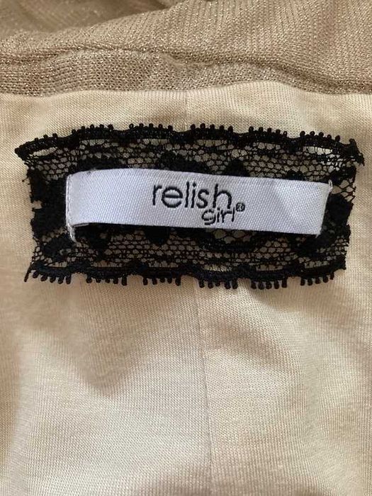 Детска плисирана пола Relish, 12г., ръст 152см., златист цвят