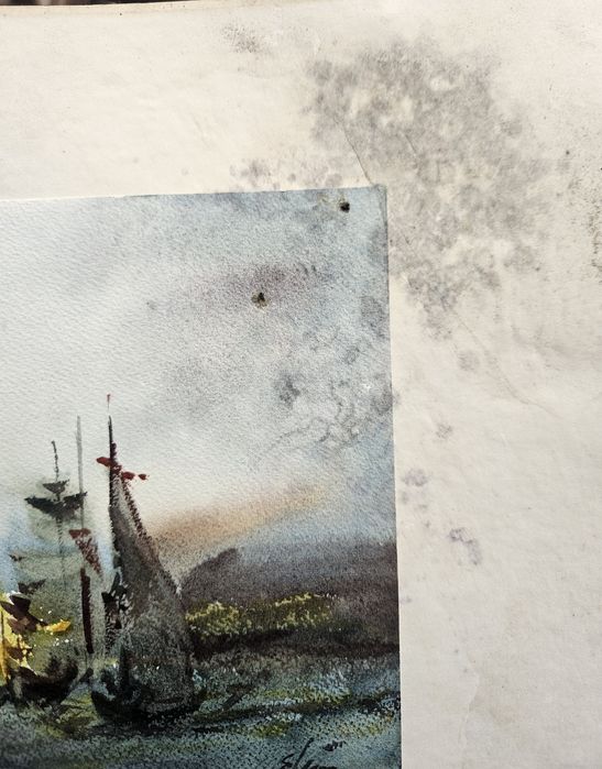 Картина морски пейзаж от   Евгени Томов.