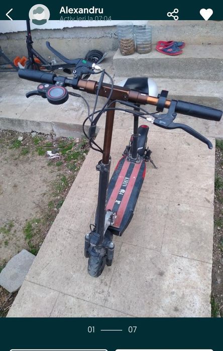 Componente trotineta electrica , roți, controllere ,baterii