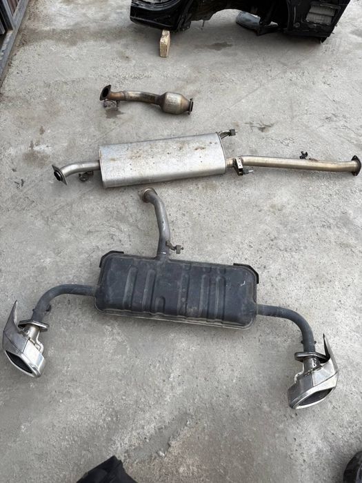 Комплект глушителей на Lexus NX /Лексус НХ Полная трасса