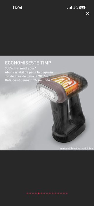 Aparat de calcat vertical Tefal