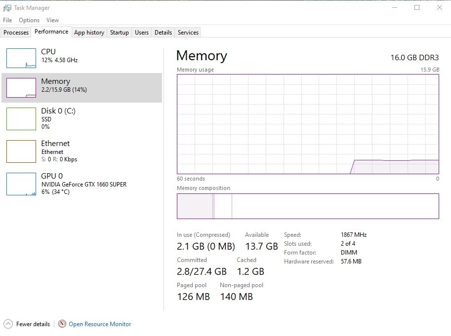Memorie RAM 16GB DDR3 1866mhz, HyperX Fury