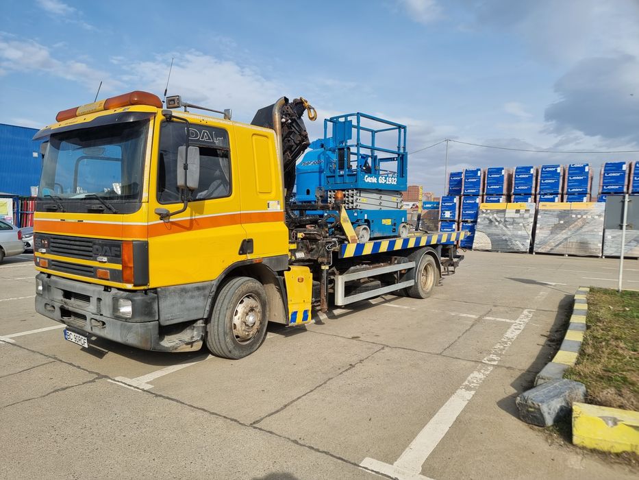 Vand camion cu macara platforma de tractari