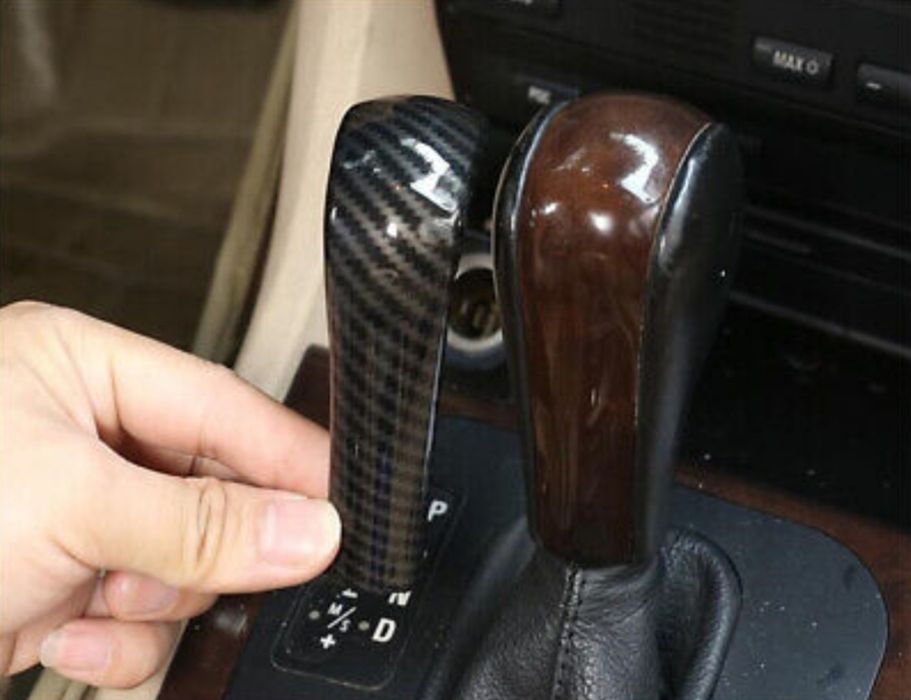 НОВ карбонов панел за скоростен лост (автомат) за БМВ- Е39/Е60/Е83/Е53