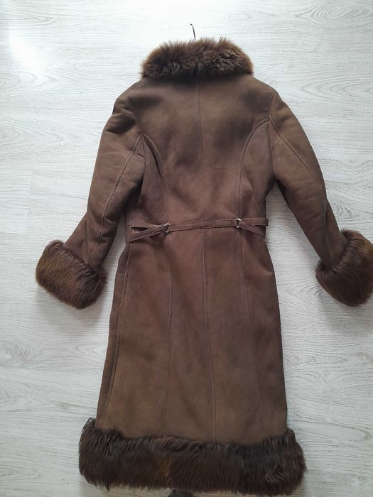 Дамски кожух естествена кожа