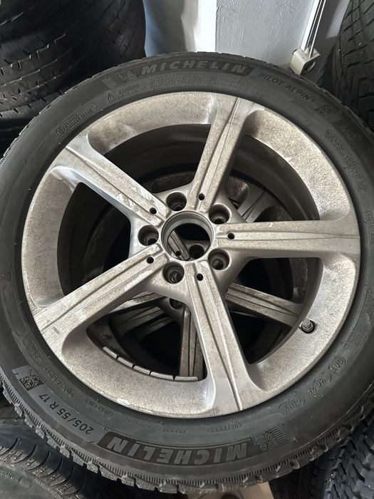 Jante Mercedes+ Anvelope iarna 205/55/R17