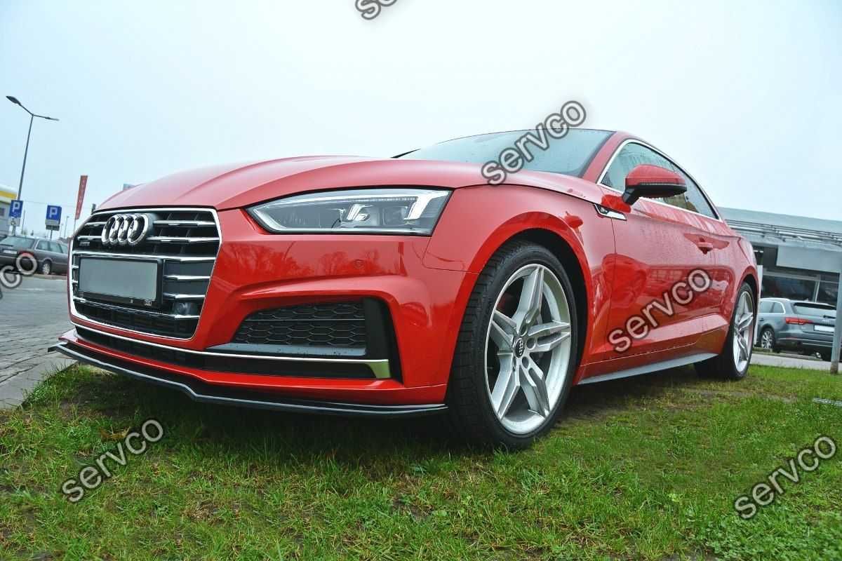 Prelungire bara fata Audi A5 F5 S-Line 2016-2019 v1 - Maxton Design