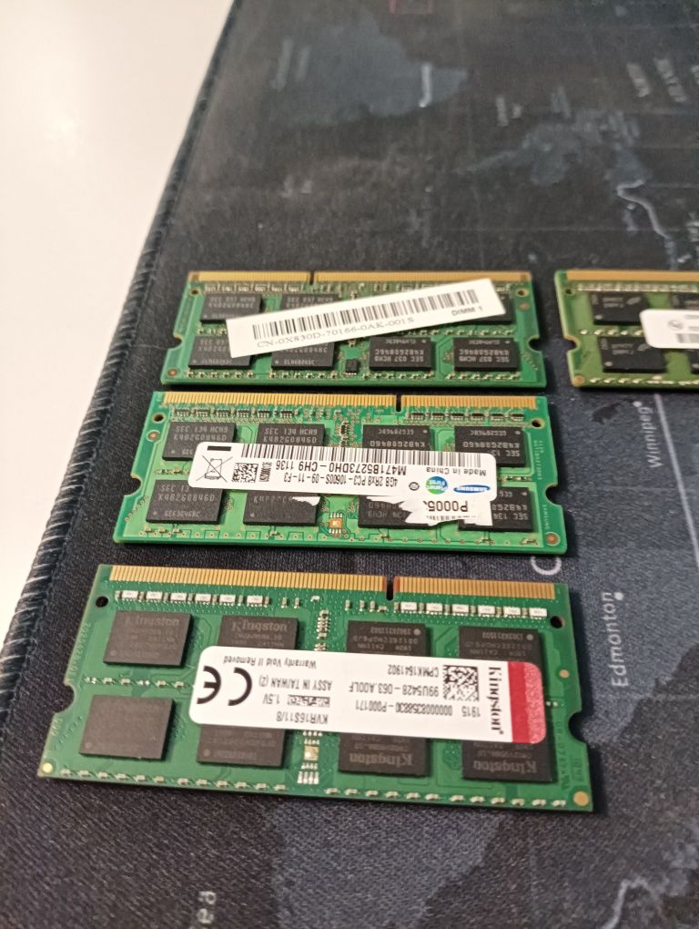 Плочки RAM 4GB запазени