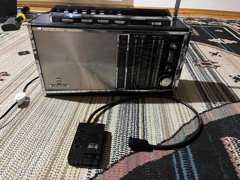 radiou grundig satellit 6001, functional cu kit ssb extrem de rar.