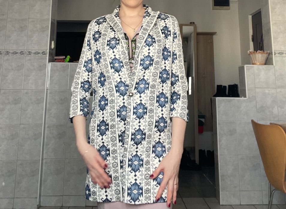 Sacou lung cu model