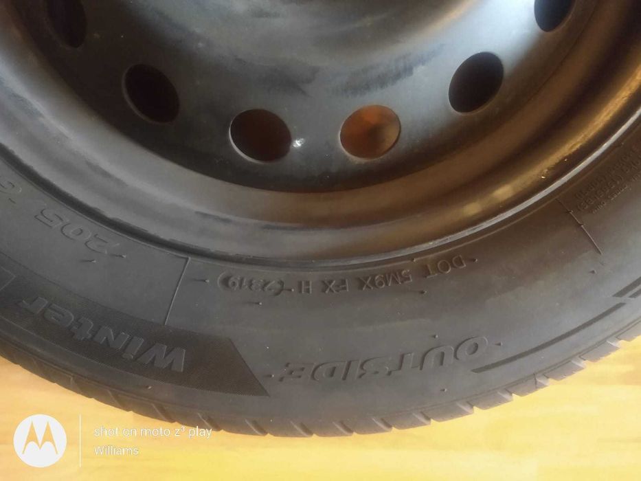 Vand o anvelopa Hankook cu janta ,205/60/16