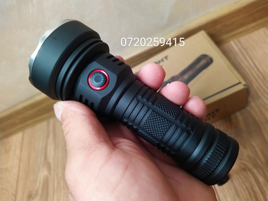 Lanterna Profesionala 19 LED-uri 3200LM, Reincarcabila + Cadou!