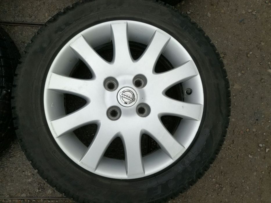 Продавам 4 бр Оригинални Алуминиеви джанти за Нисан
4x114,3 16 *6 J*