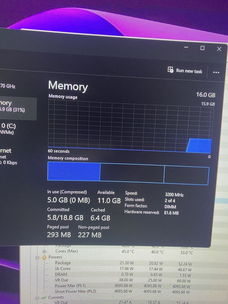 VAND pc fara placa video i5 9600k 16gb ram 3200 ssd m2 256 ssd 480