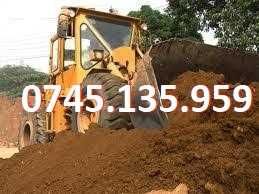 Pamant umplutura, pamant galben, balast umplutura SUPER PRET