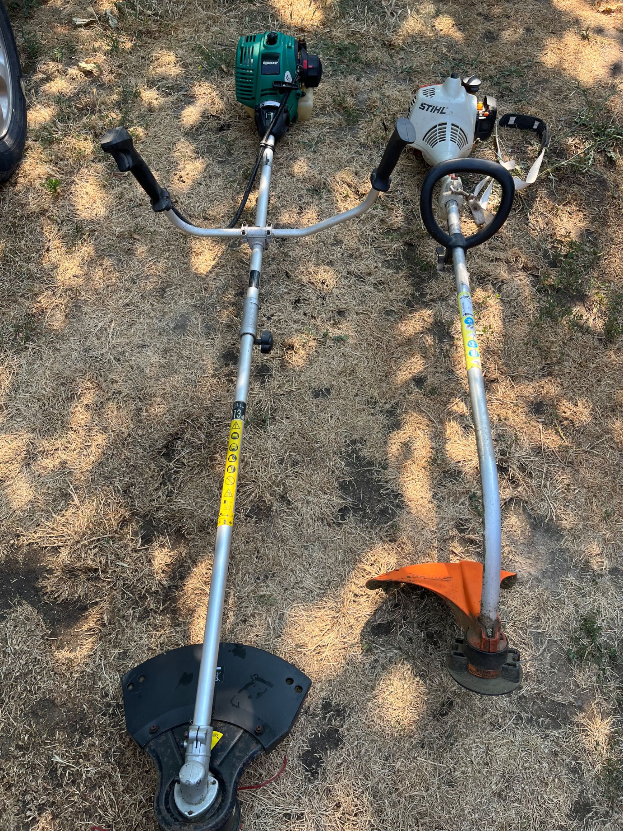 Бензинови Храсторези Тримери Stihl FS45 и Qualcast