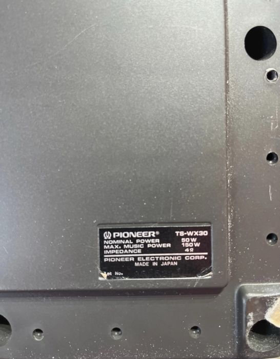 Subwoofer Pioneer TS-WX 30