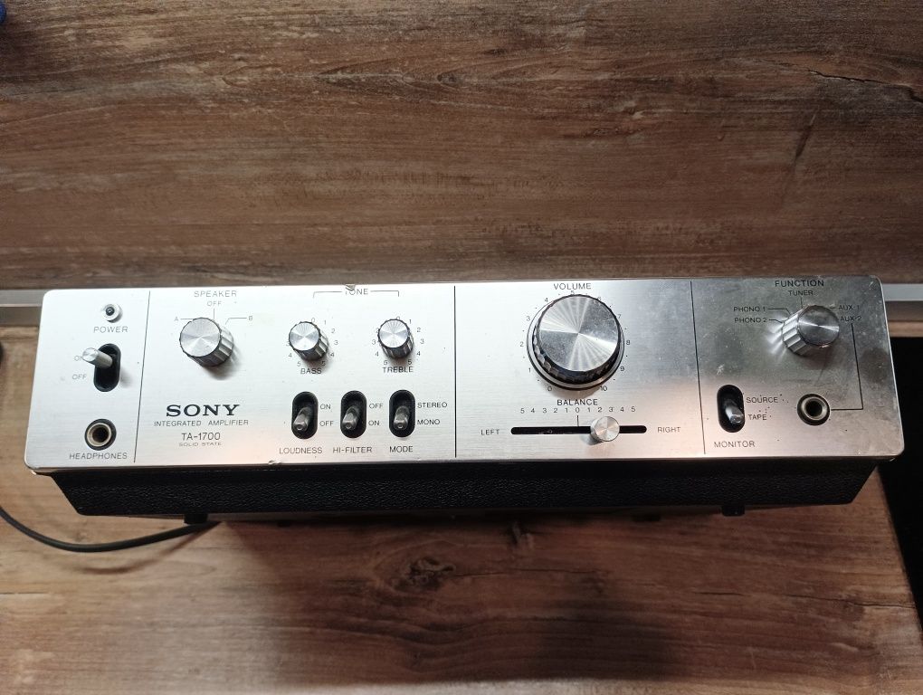 Sony TA-solid state integrated amplifier