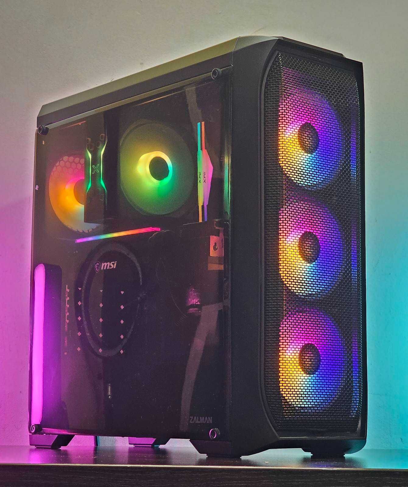 RTX 4070 Super/Ryzen 7-7700/RAM 32GB/SSD 1TB/Чисто Нов+Гаранция!