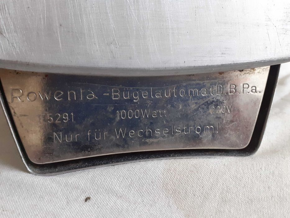 fier de calcat colectie antic Rowenta