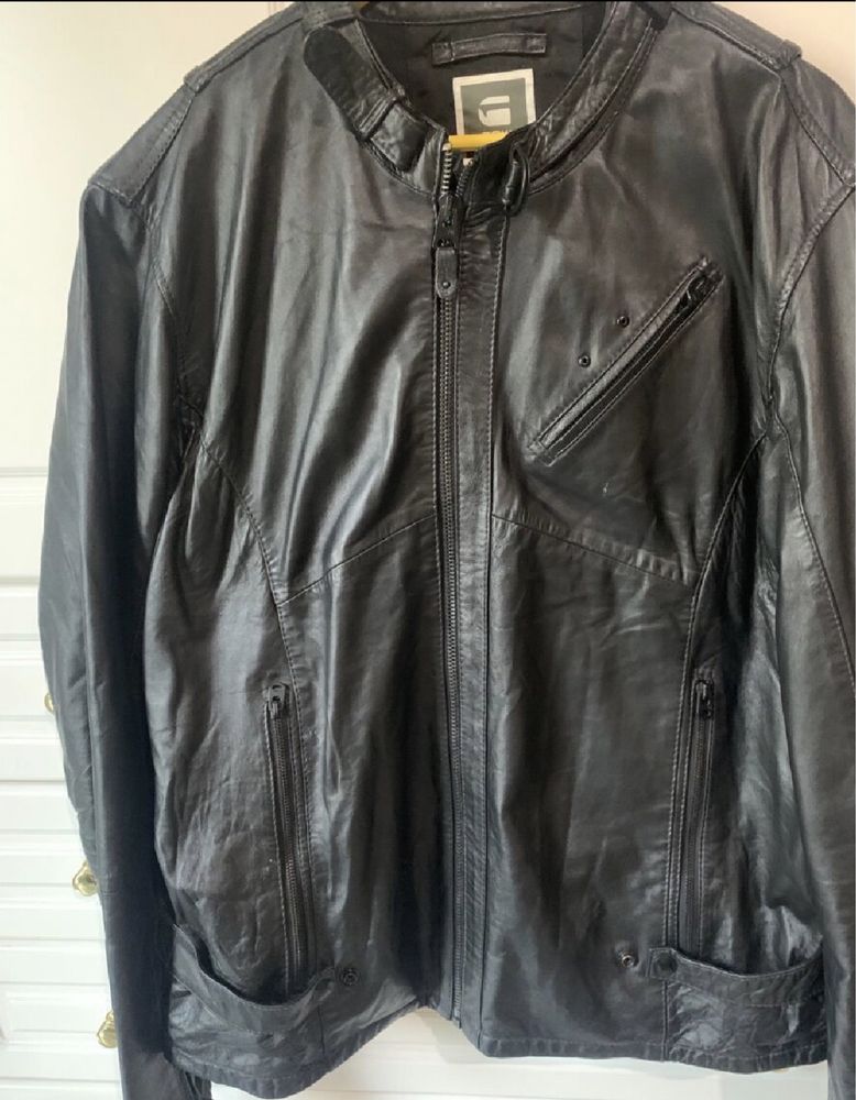 G-Star Raw кожено яке