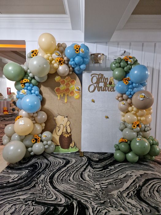 Arcada De Baloane De Inchiriat Gender Reveal Aripi De Inger