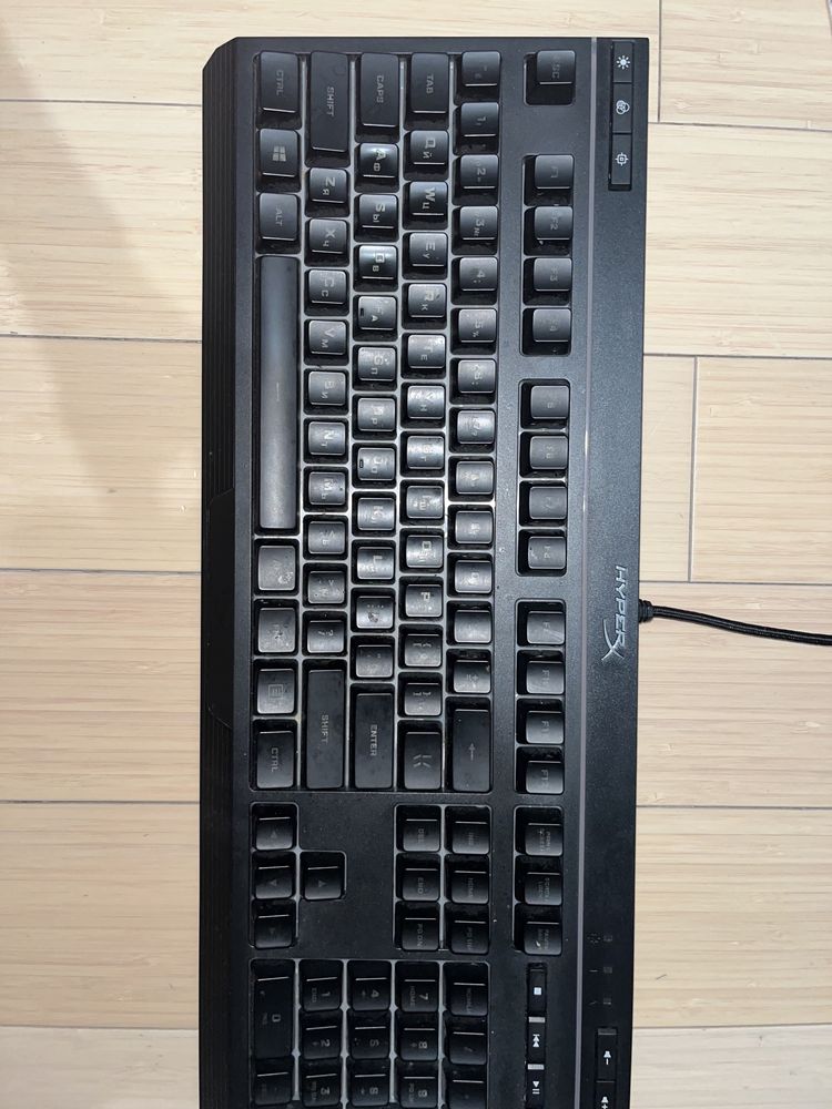 Клавиатура, Kingston HyperX Alloy Core RGB, Black, USB