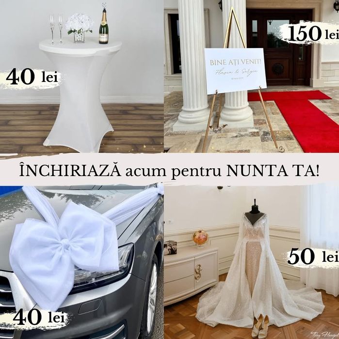 Mese/masa cocktail de inchiriat