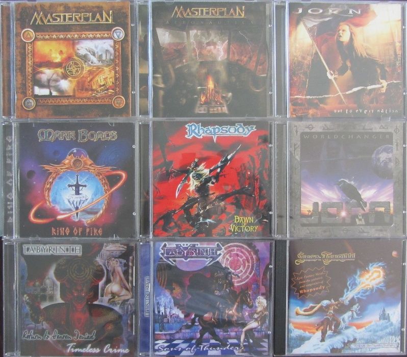 Продавам музикални audio CD, матрични, ROCK