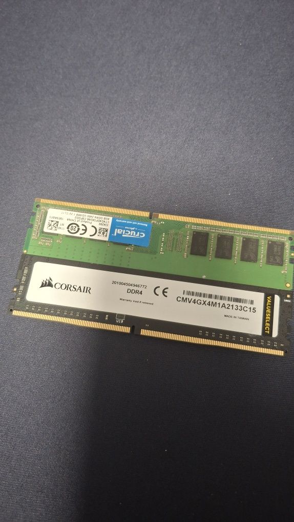 Rami ddr4  2x4[8gb in total]