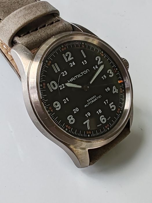 Hamilton Khaki Titanium Automatic 38 mm Nou-Nepurtat!