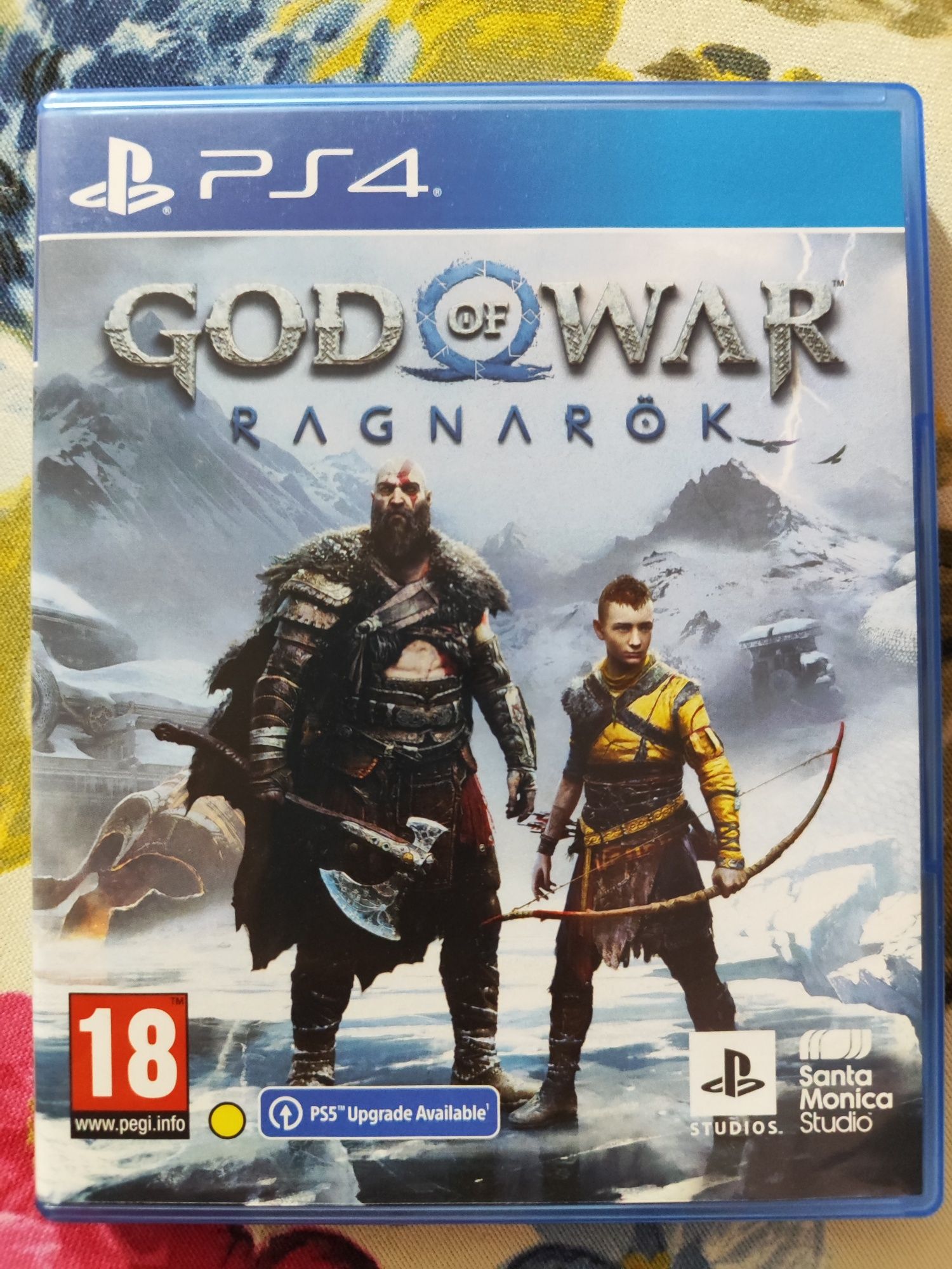 Диск God of war Ragnarok,для ps4