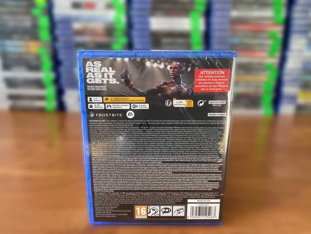 Новый UFC 5/ ЮФС 5 PS5 Большой Выбор Игр
